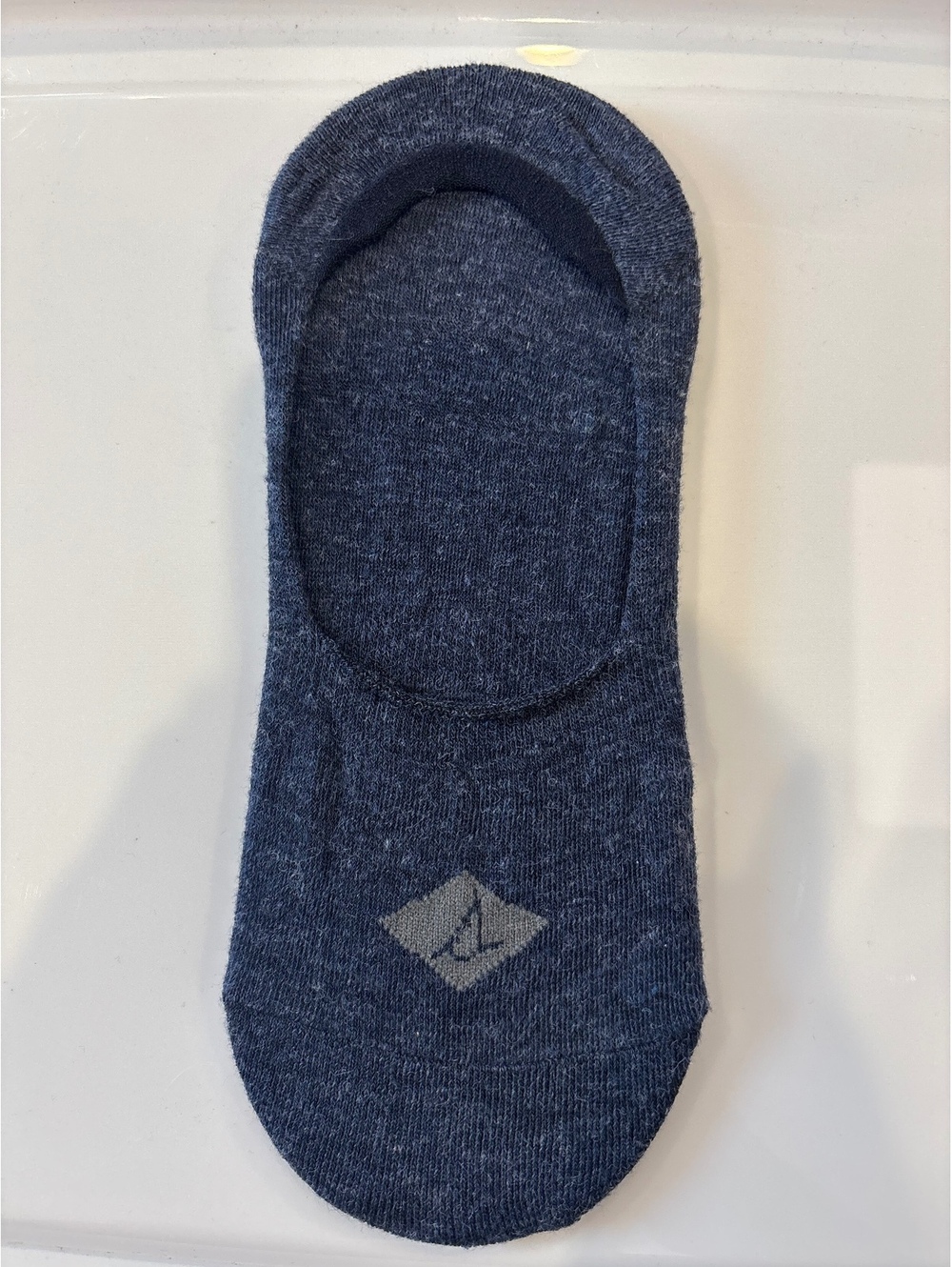 Sperry Blue No Show Liner Socks Pair